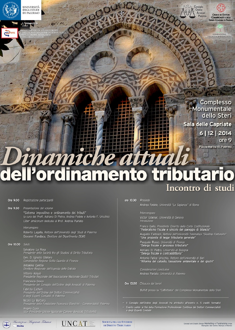 Incontro di studi su Dinamiche attuali dell’ordinamento tributario Incontro di studi su Dinamiche attuali dell’ordinamento tributario